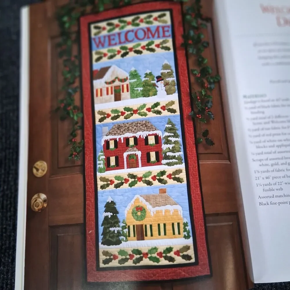 Deck the Halls Christmas Quilting Book Cheryl Almgren Taylor Holiday Patterns